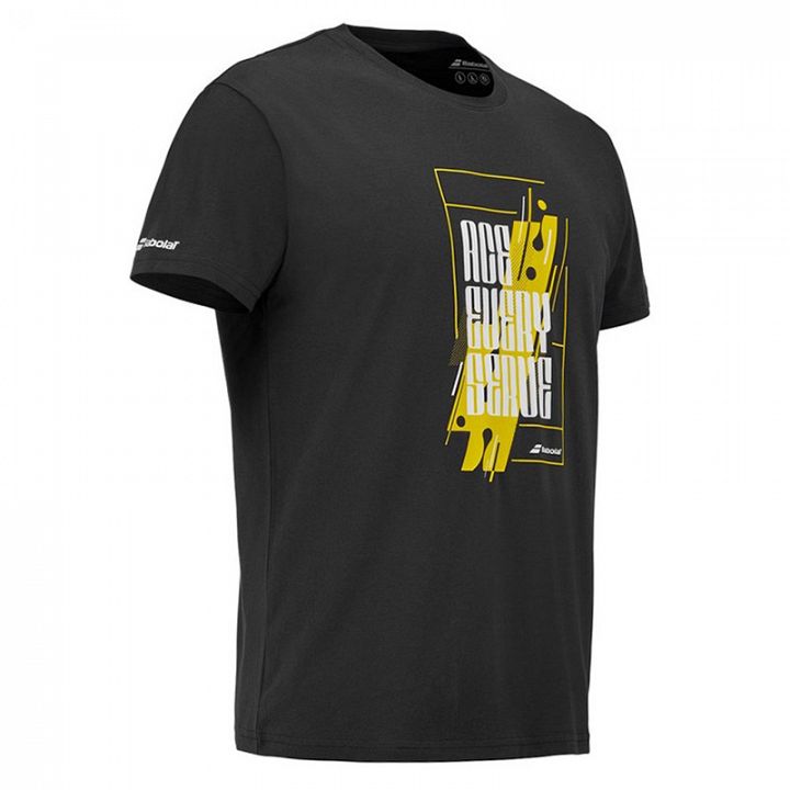 Babolat Exercise Message Tee Black